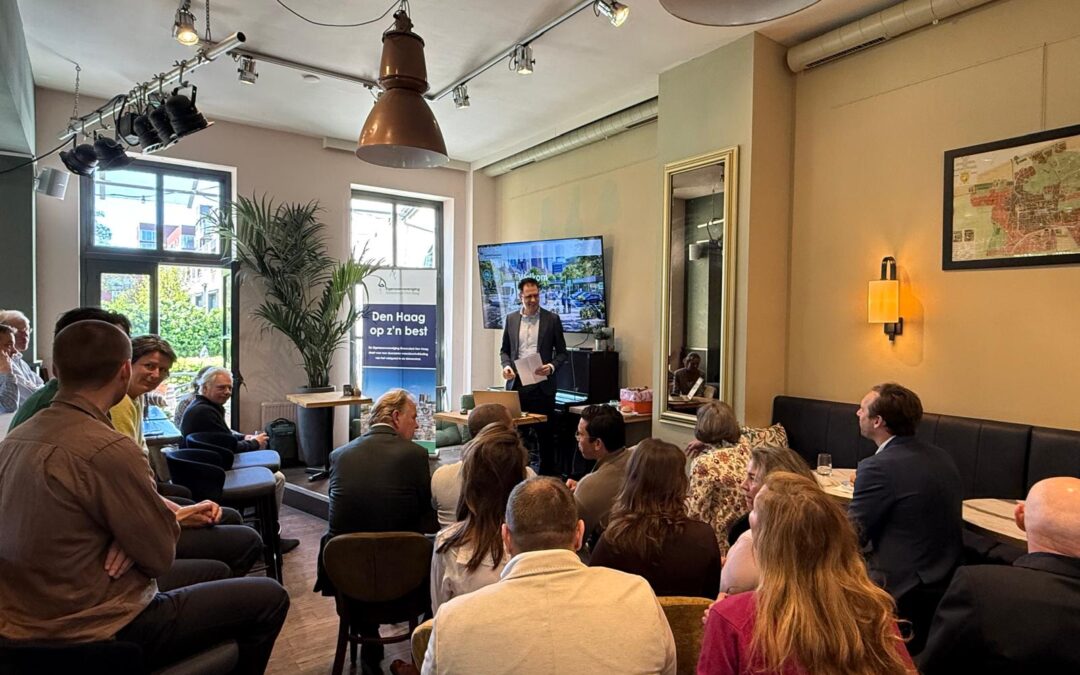 24 april – Algemene ledenvergadering, gevolgd door een programma over het thema mobiliteit van de toekomst en de impact op de Haagse binnenstad.
